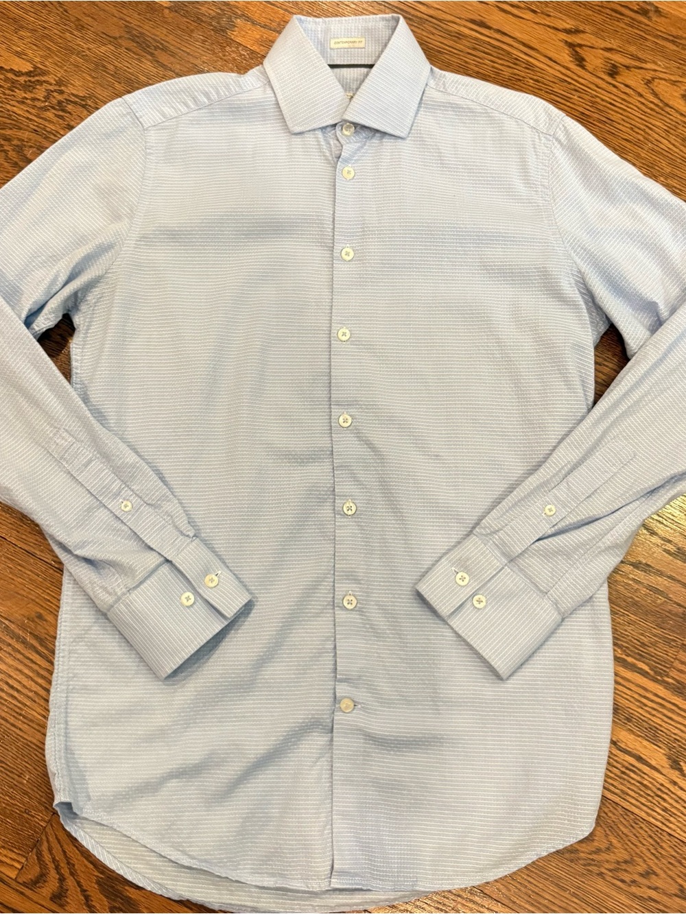 Christian Lacroix Pale Blue Men's Dress Shirt